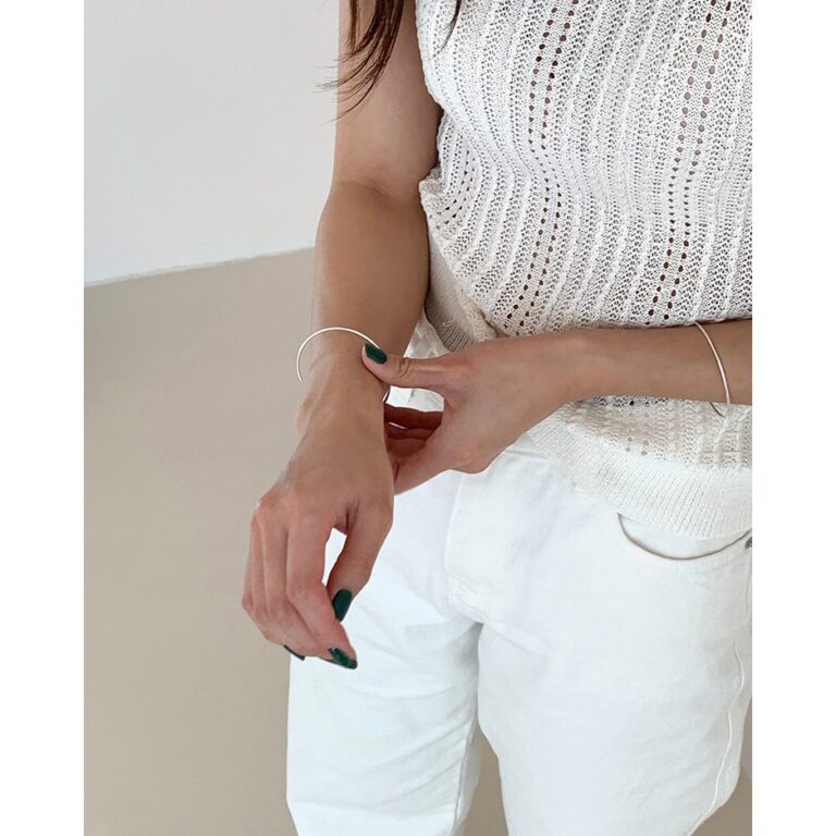 純銀手環 em925純銀┃手鍊┃極簡細圈手環